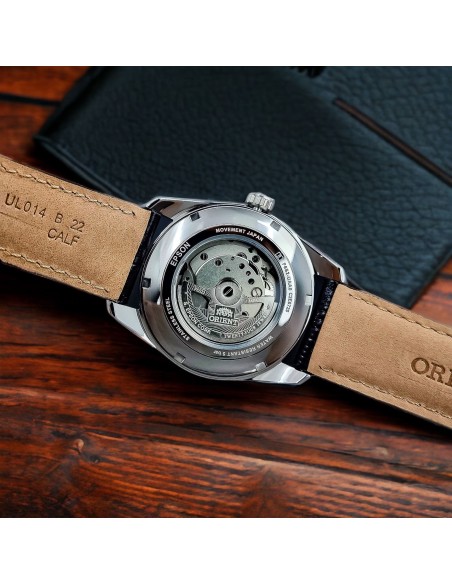 automático hombre Orient Stretto RA-AR0005Y 40.8mm cristal de zafiro